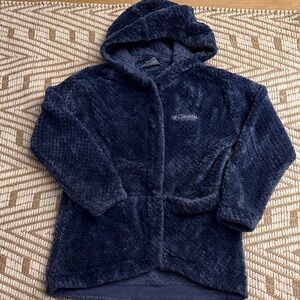 Girl’s Columbia Cozy Hooded Plush fleece size 10-12